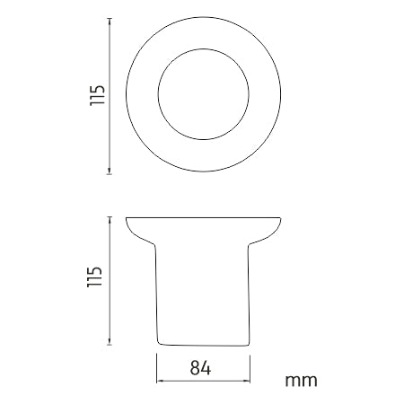 Replacement toilet tank
