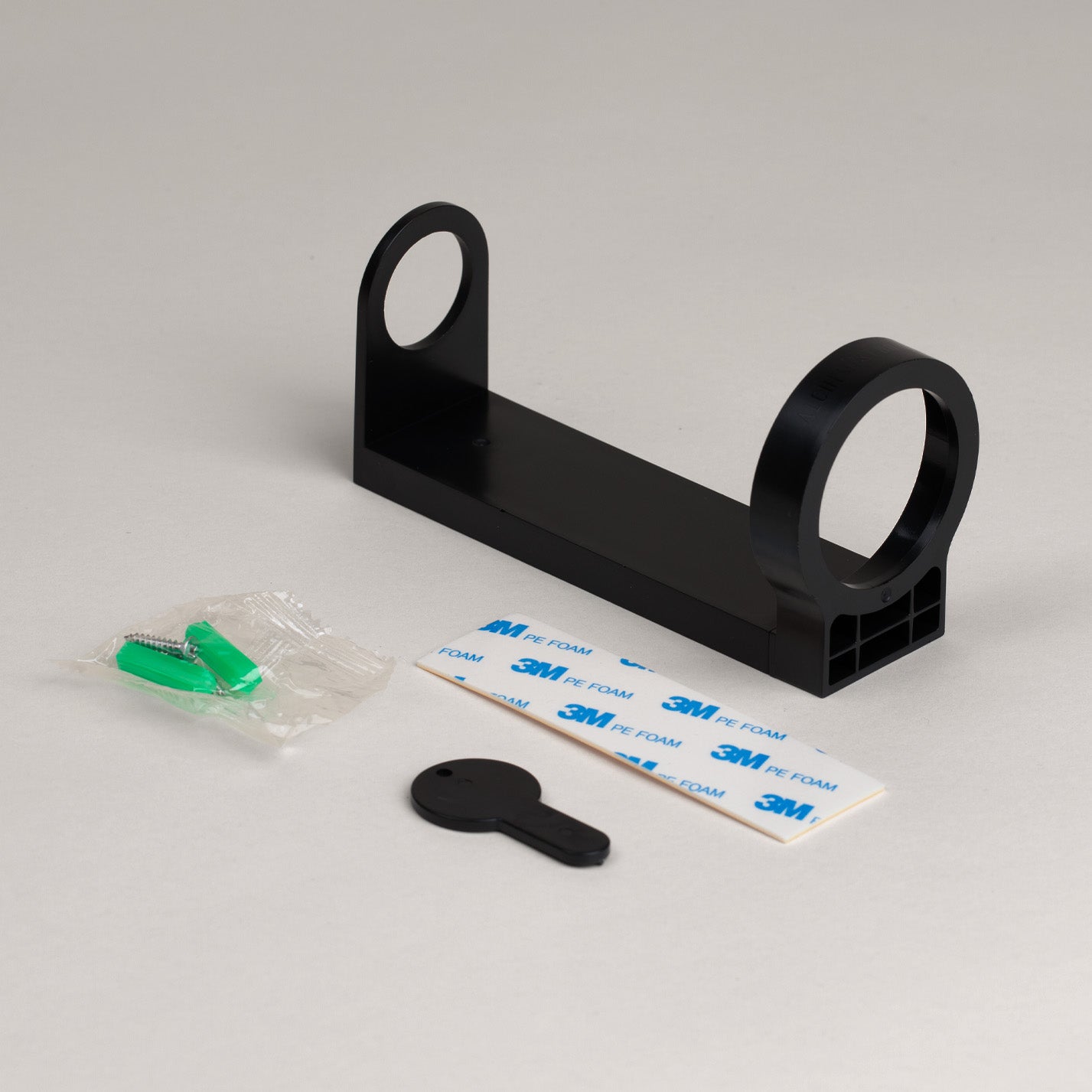 Plastic bottle holder for a 300ml bottle, black
