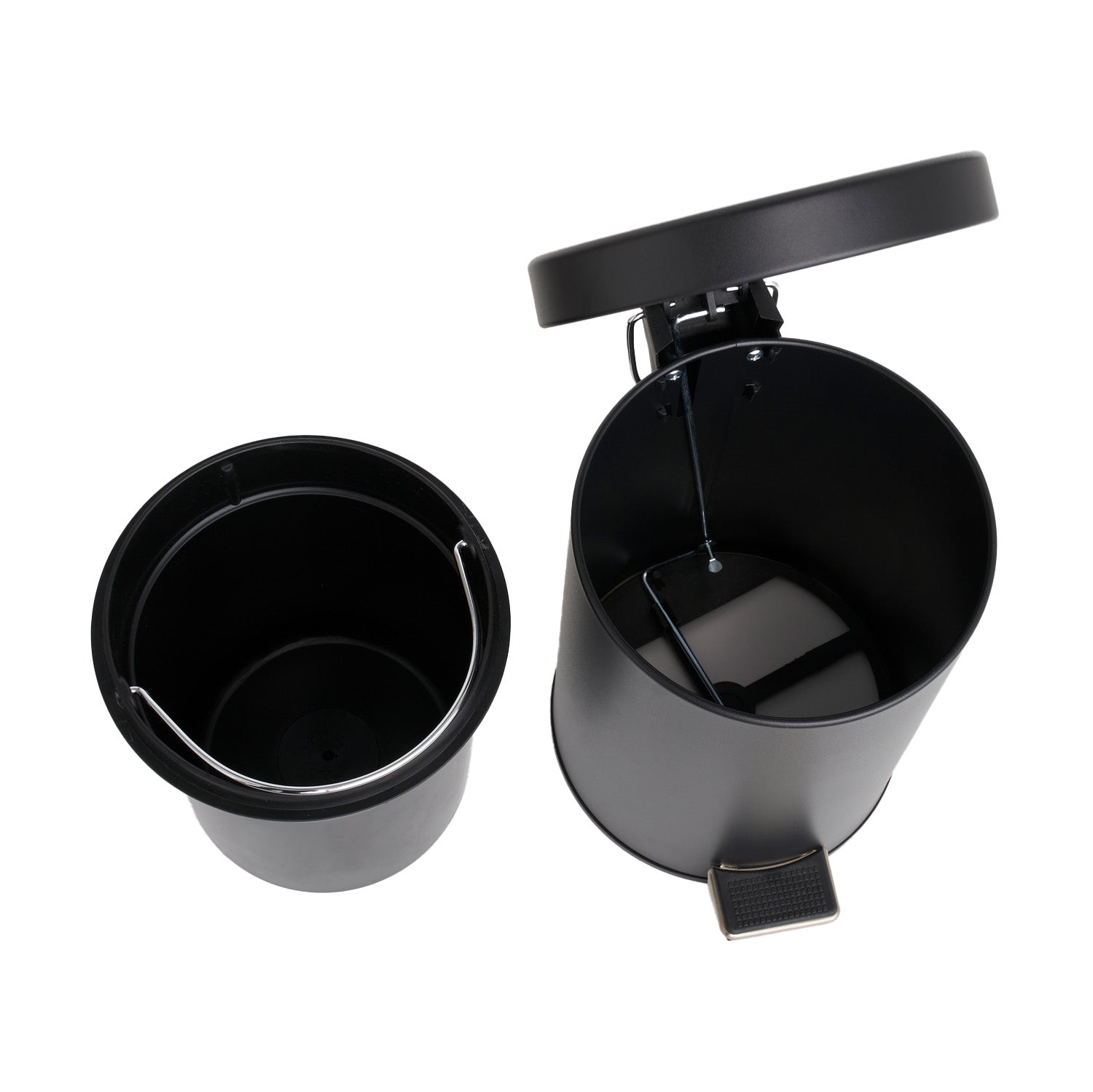 Odpadkový koš nášlapný Croft 3l Černý