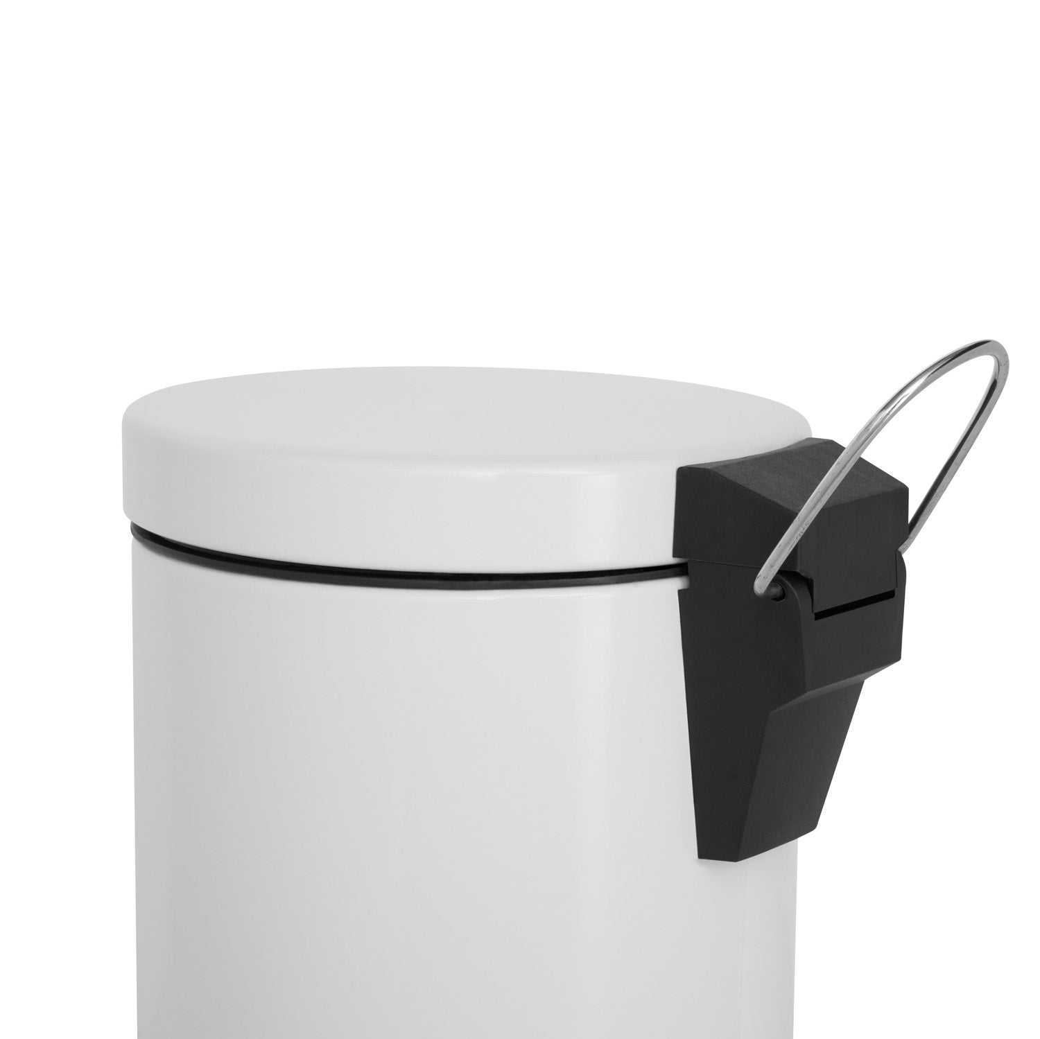 Odpadkový koš nášlapný Croft 3l Bílý