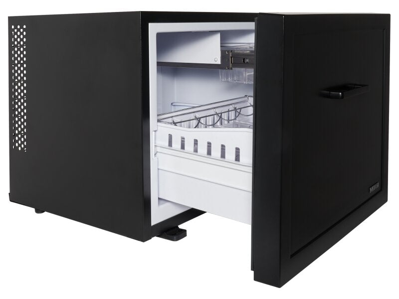Corby Henley 45L Drawer-Style Mini-Bar, Black