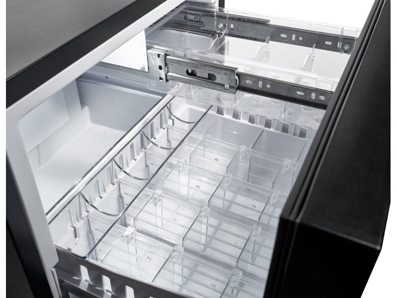 Corby Henley 45L Drawer-Style Mini-Bar, Black