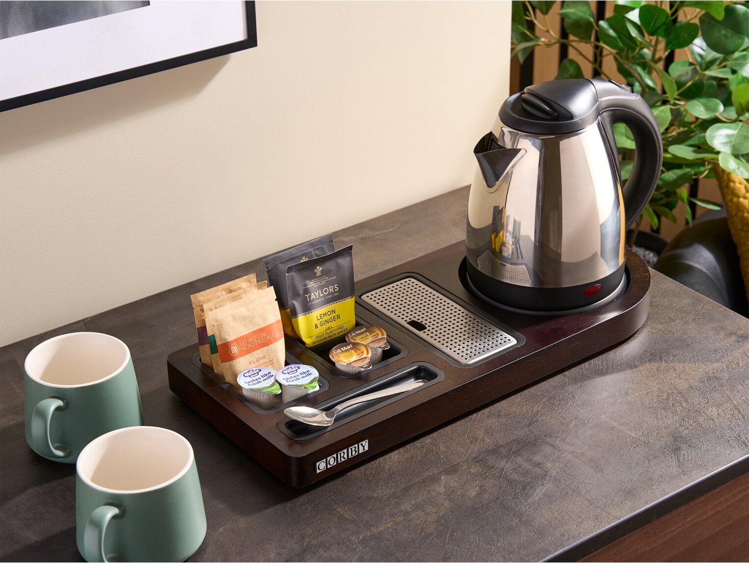Buckingham Tray - Dark Wood