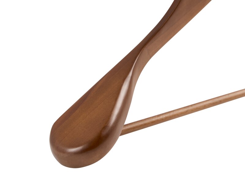 Corby Clifford coat hanger with hook, dark wood