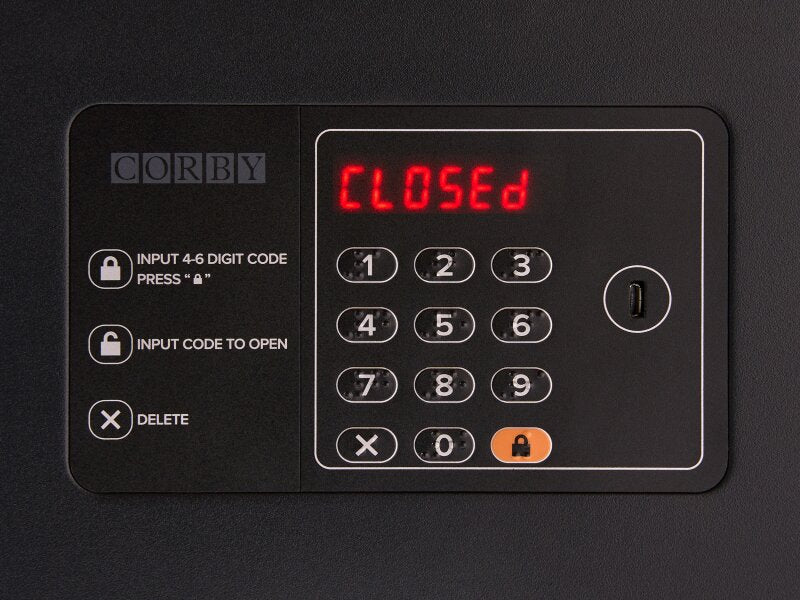 Corby Westminster 17" Digital Safe, Black