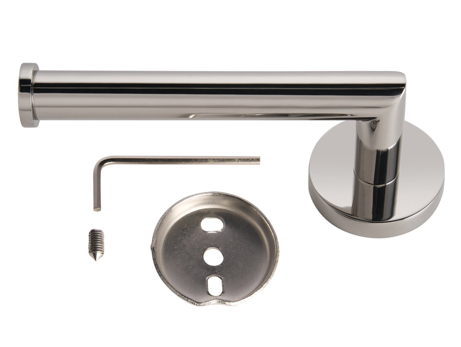 Corby Harrogate Toilet Paper Holder - Polished Steel