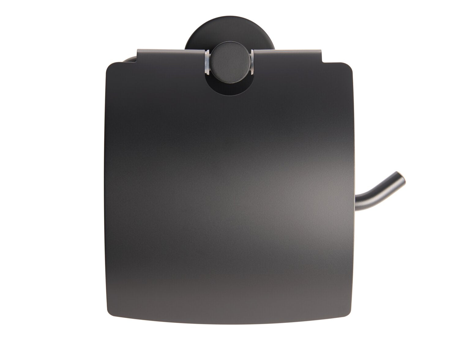 Corby Harrogate Toilet Paper Holder with Cover - Black
