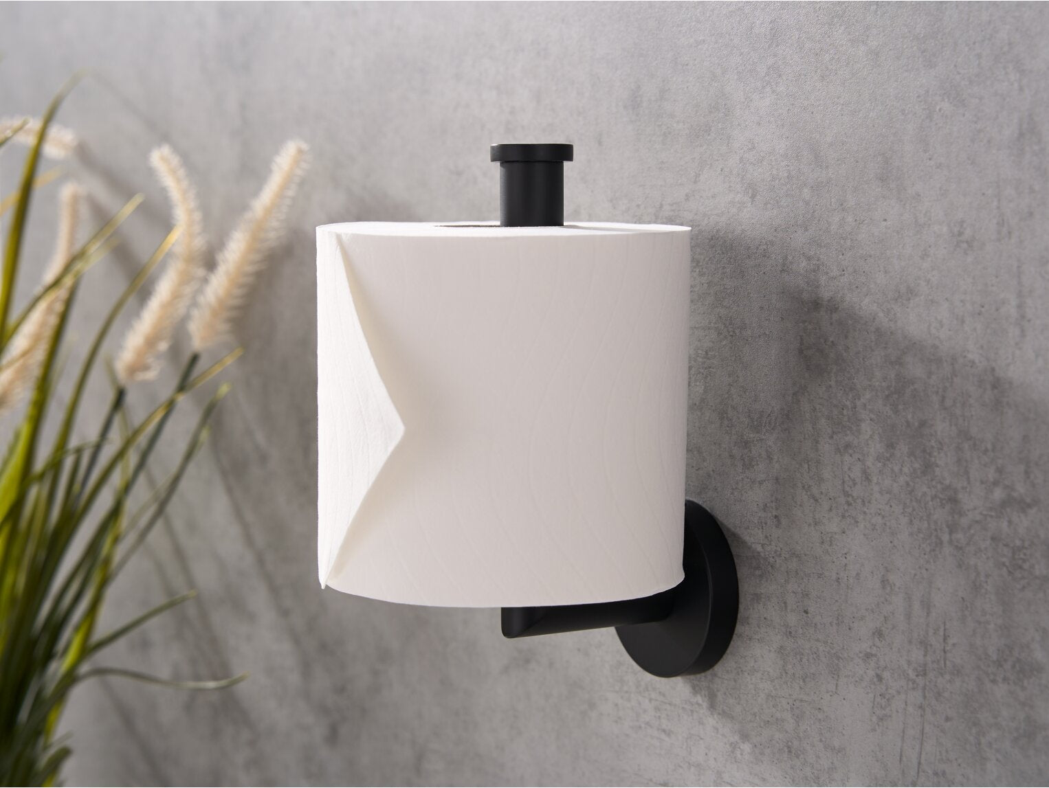 Corby Harrogate Toilet Paper Holder - Black