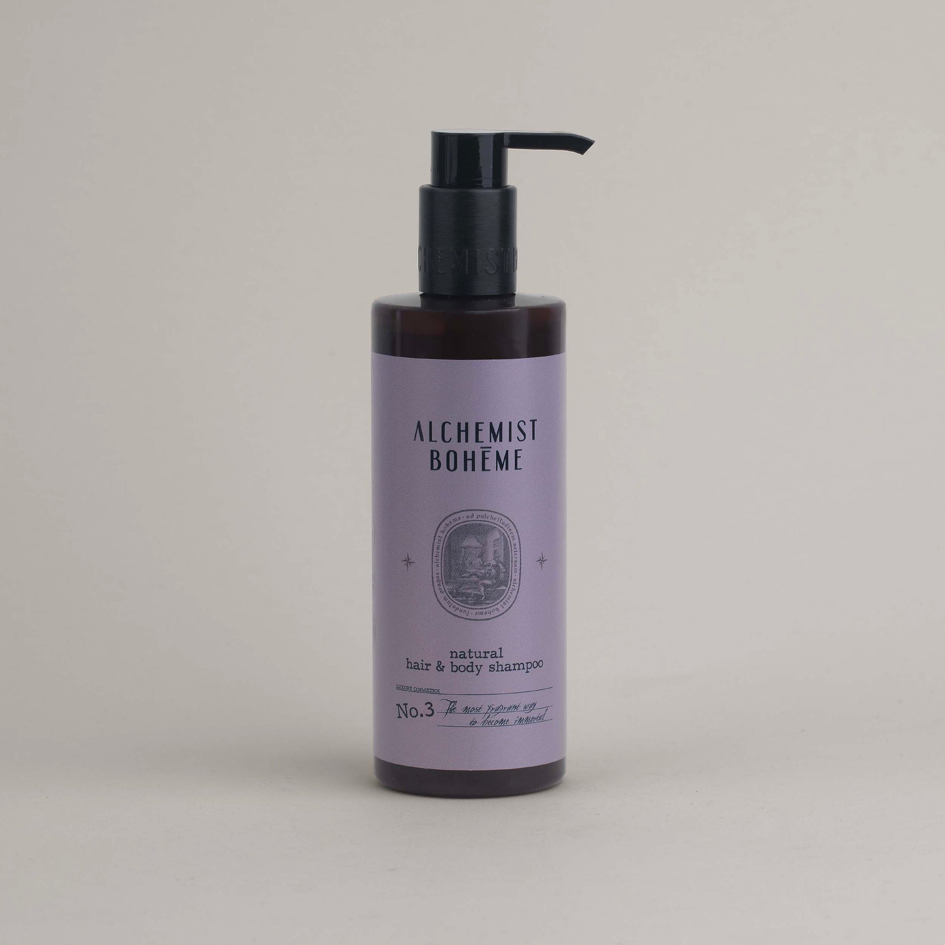Přírodní tělový a vlasový šampon Alchemist Bohéme Parfém No. 3