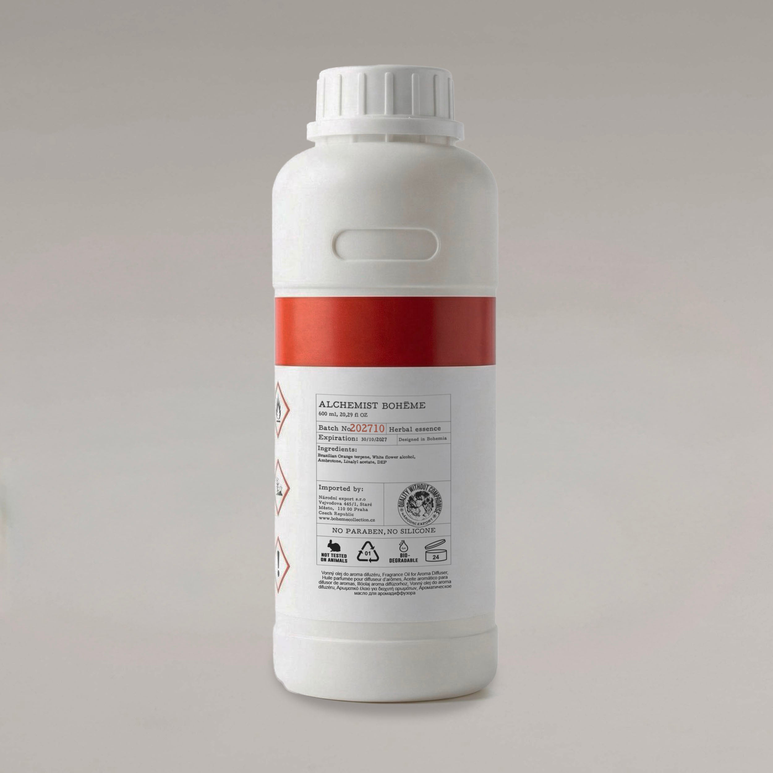 Alchemist Bohéme elektromos illatdiffúzorhoz való utántöltő, 600 ml