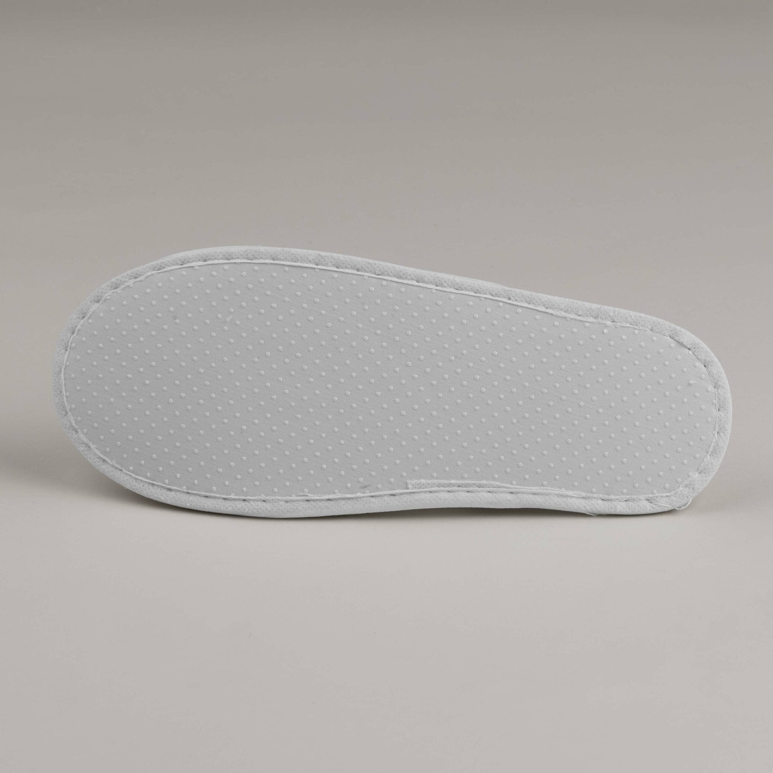 Coral Fleece Hotel Slippers, 30 cm, White
