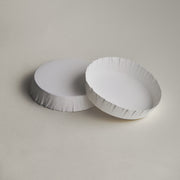 Cardboard lid for a 74mm glass