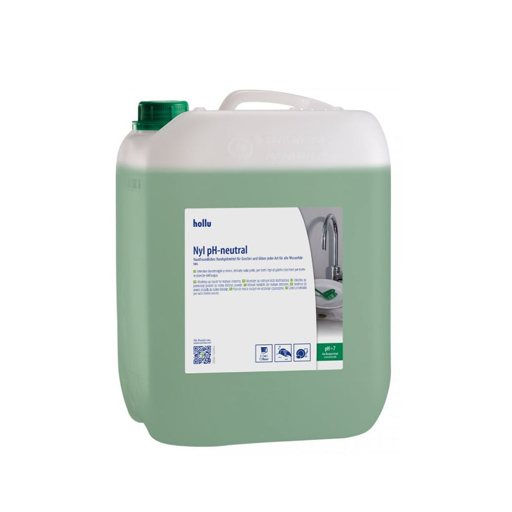 hollu Nyl pH Neutral - Hand Dishwashing Liquid, 10 L