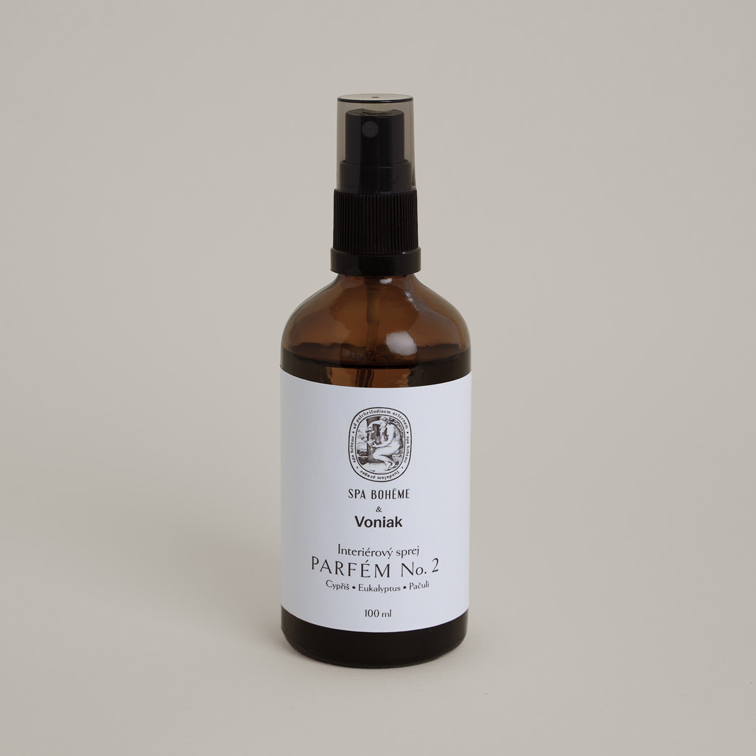 SPA BOHÉME No. 2 parfümös beltéri illatosító spray, 100 ml