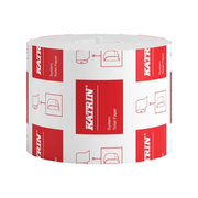 Papír toaletní Katrin System, 2vrstvý, celulóza, ø 13,5 cm, 92 m, 800 útržků, bílý