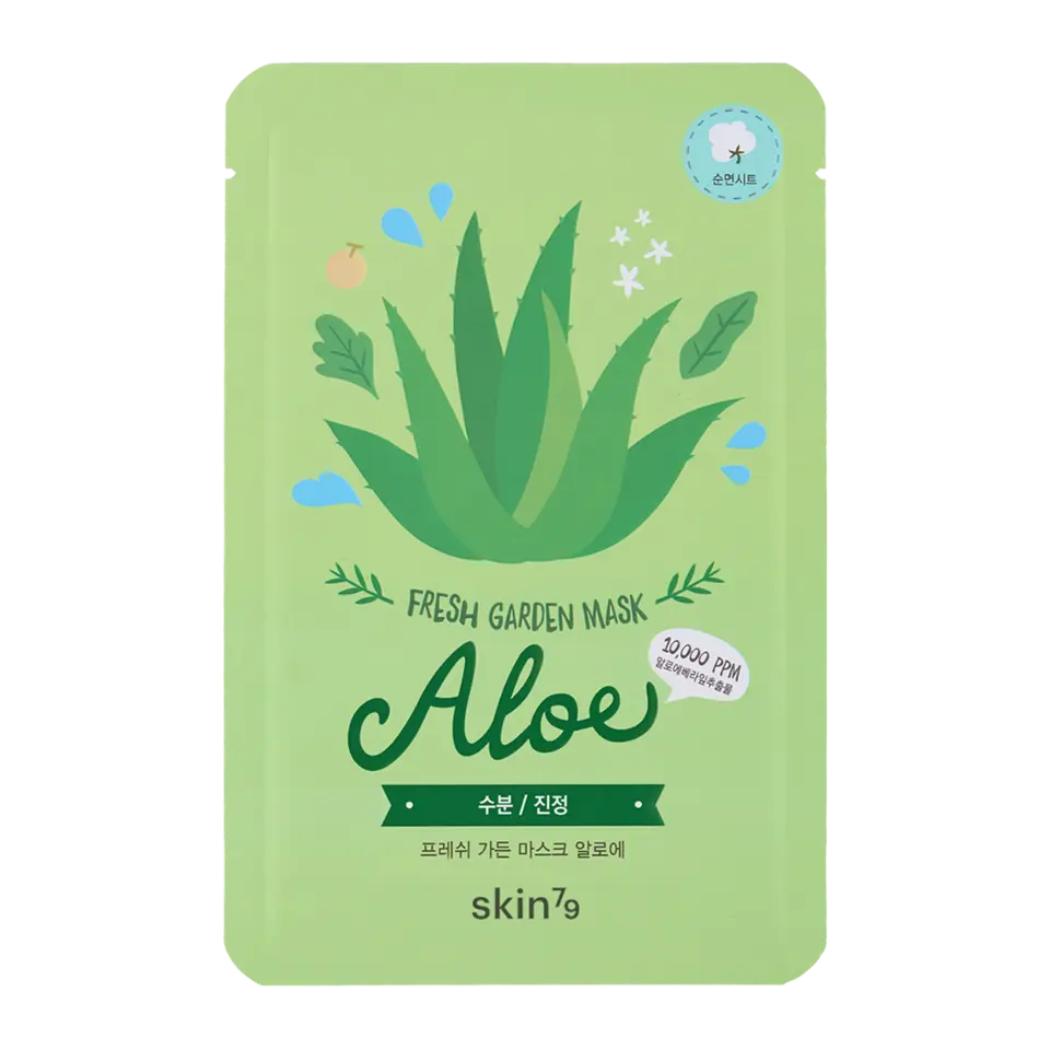Pleťová maska Fresh Garden Aloe Vera
