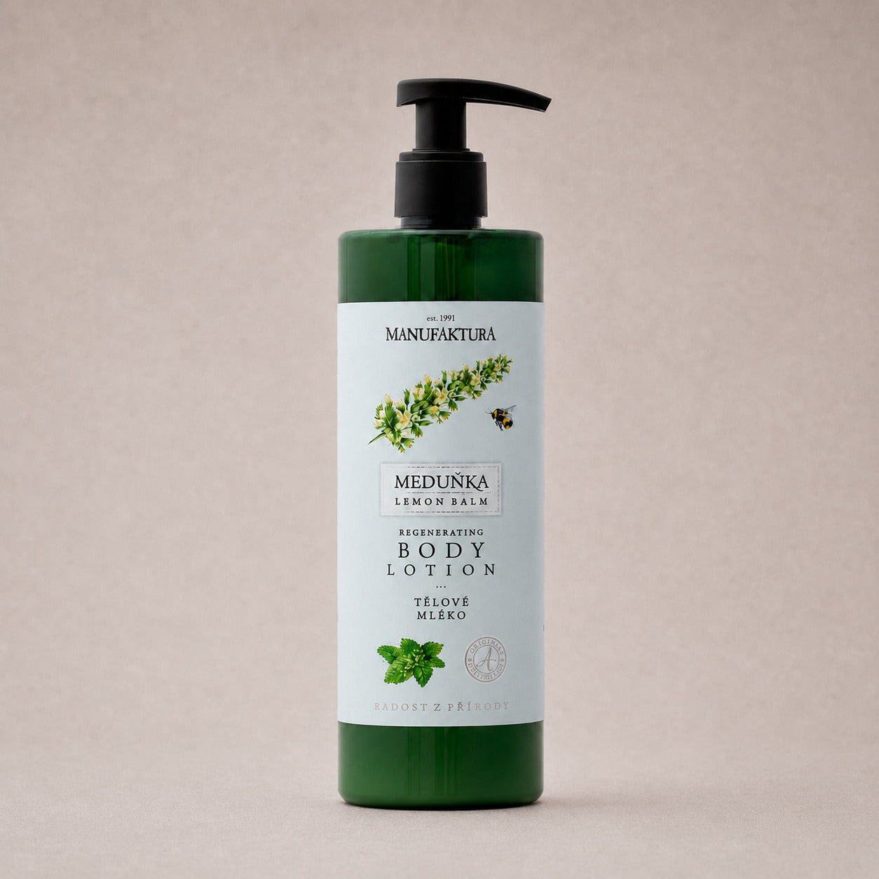 Regenerační tělové mléko Meduňka 400ml