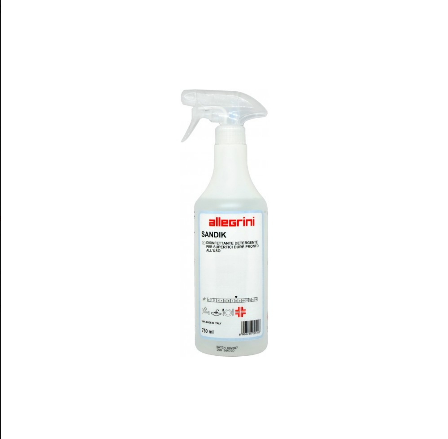 Allegrini - SANDIK 750 ml - čistící prostředek s dezinfekcí