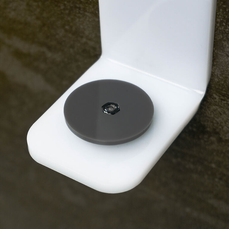 Lockable white bracket for the MD Milano 1972, Gerard's, and Biancamore series