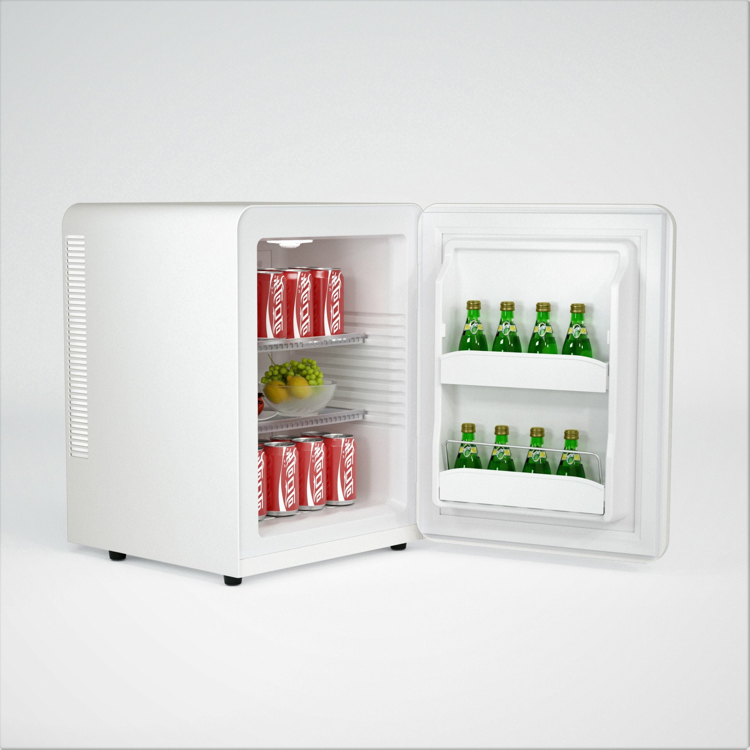 Retro termoelektrický minibar 31 L bílý - ultra EKO