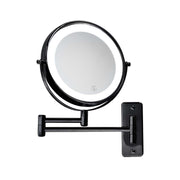 Zrcátko Winchester Corby nástěnné LED - černé