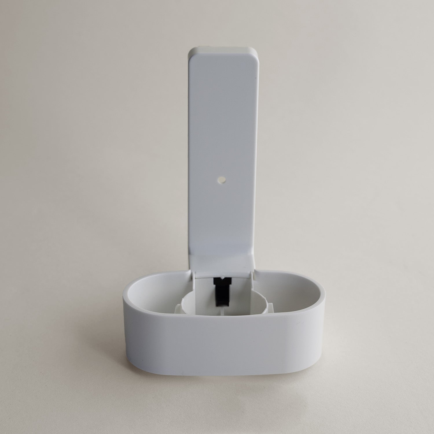 beONE 400 ml Dispensing System with Lockable Holder, White