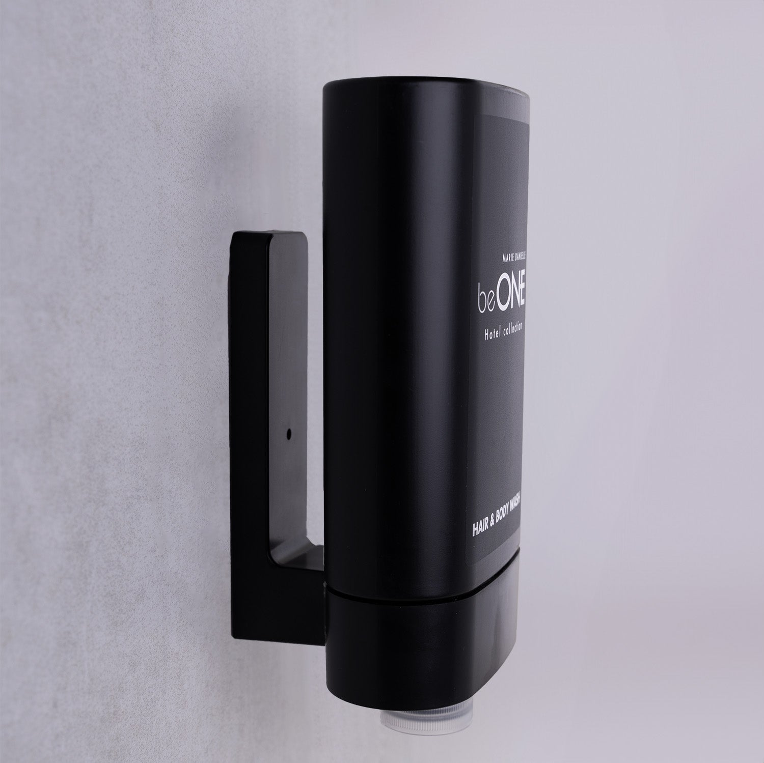 beONE Dispensing System Lockable Holder, 400 ml, Black