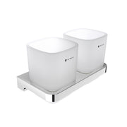 Toothbrush holder with cups