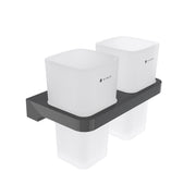 Toothbrush holder with cups