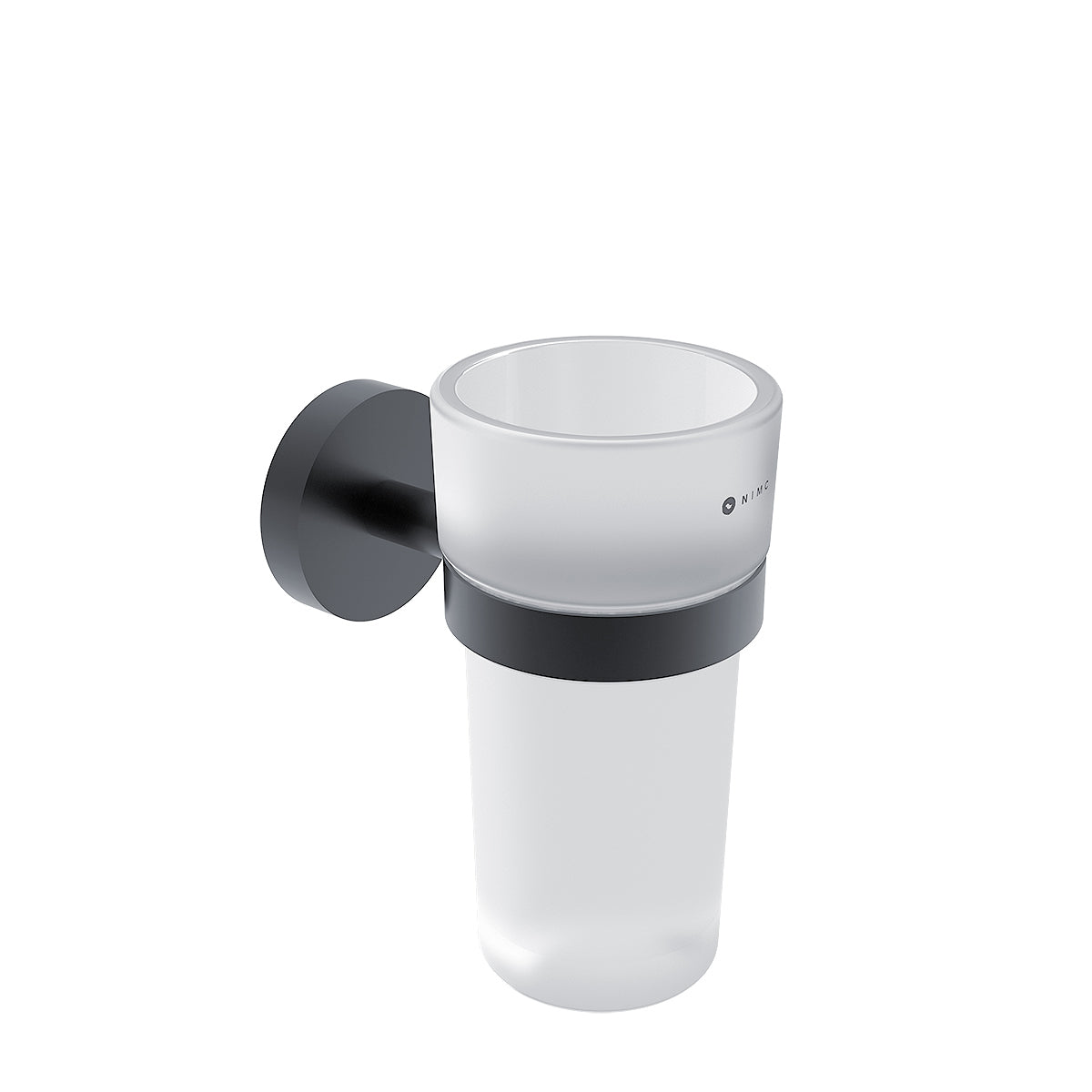 Toothbrush holder, glass container