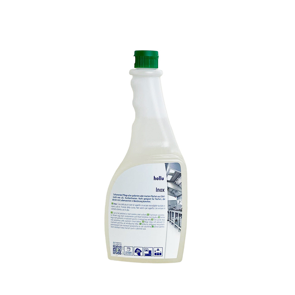 hollu INOX 1L - péče o nerez - lahev