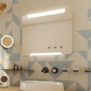 1000x700 LED mirror with two touch sensors