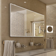 1200x700 LED mirror with two touch sensors