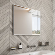 600x600 LED mirror with two touch sensors