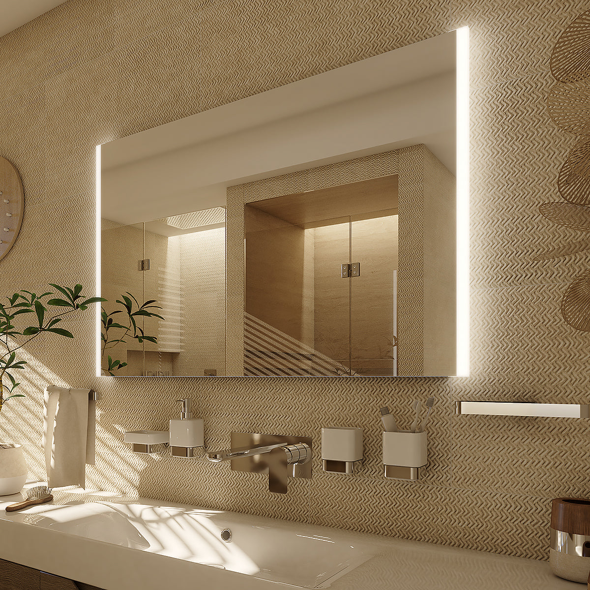 LED Mirror 800x700