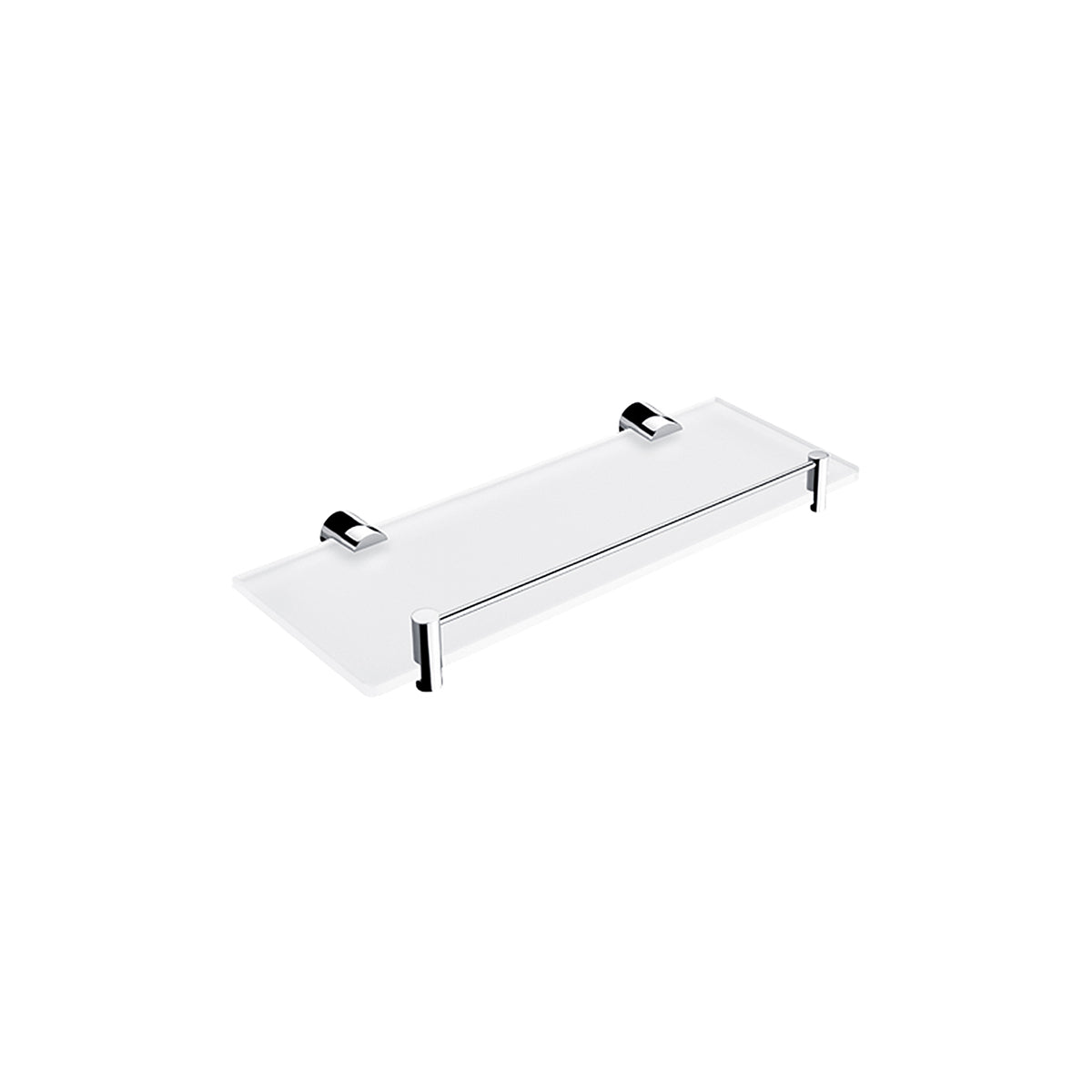 Shelf with guardrail, 30 cm