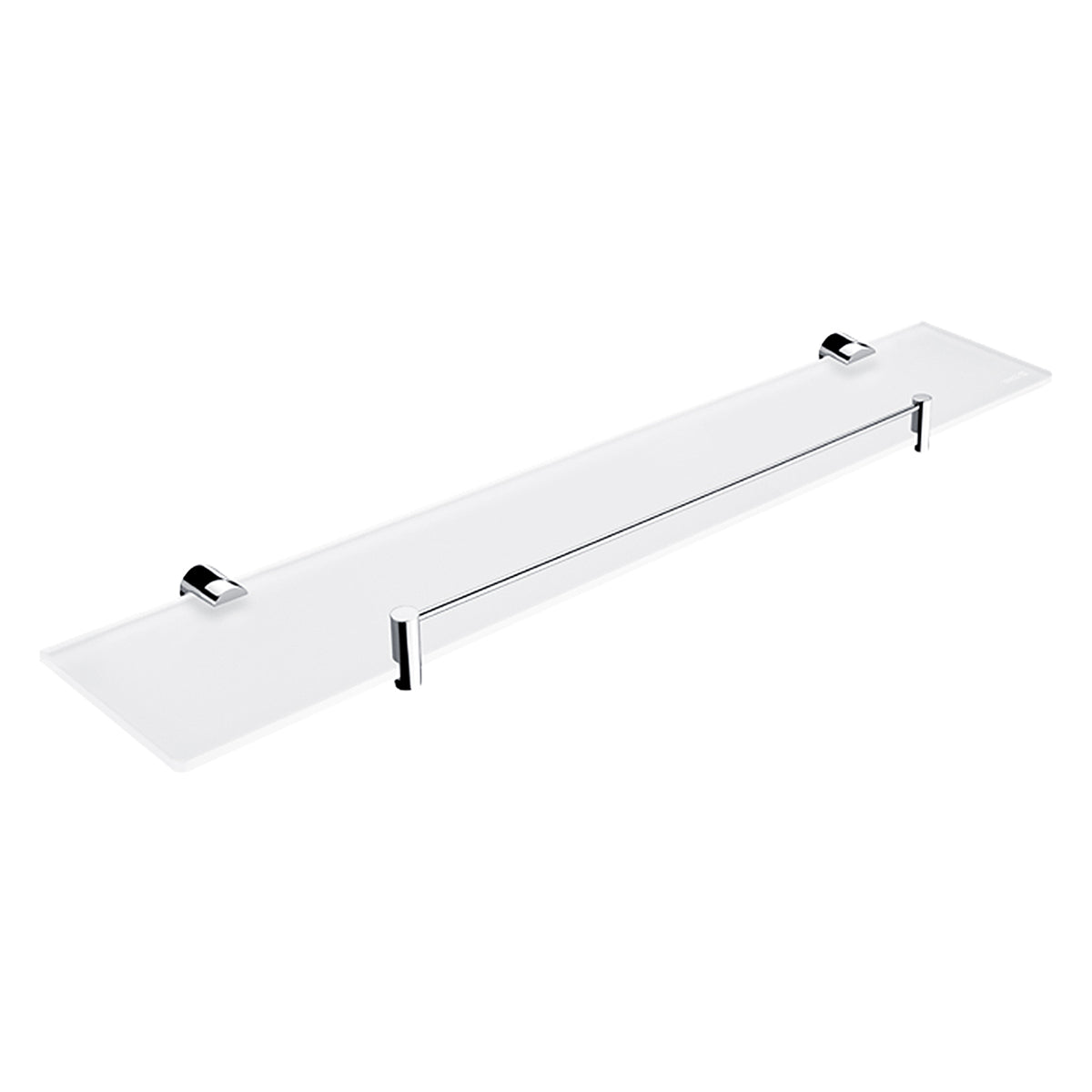 Shelf with guardrail, 60 cm