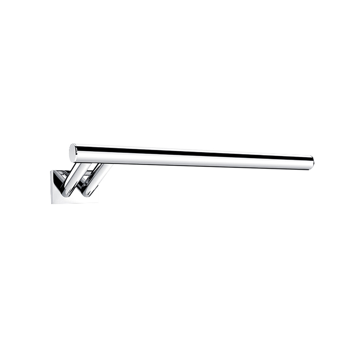 Right-side wall-mounted towel rack