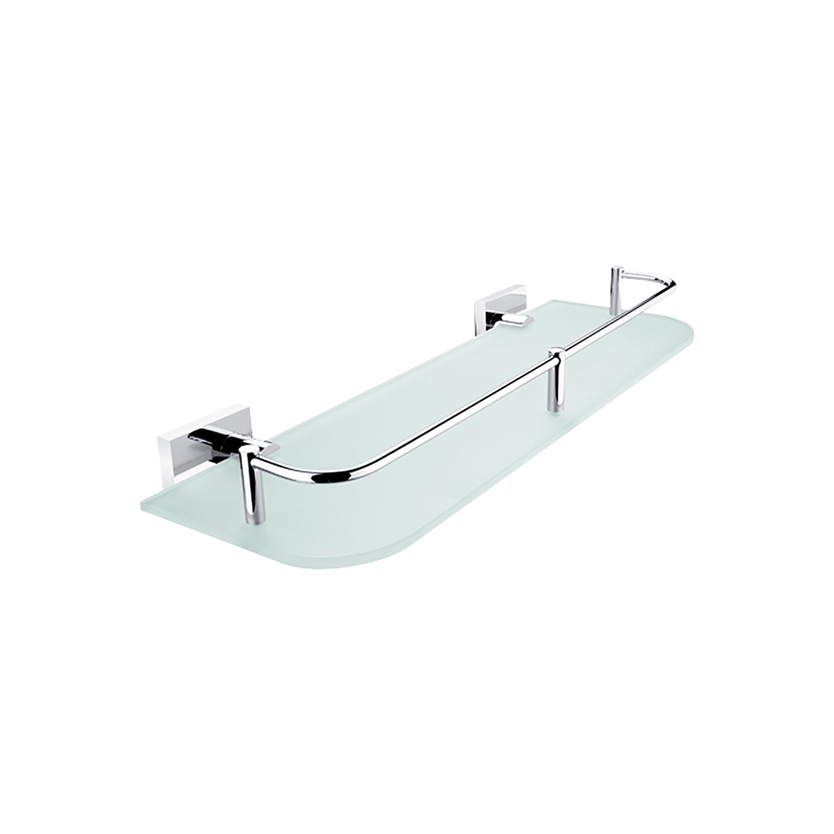Shelf with guardrail, 40 cm