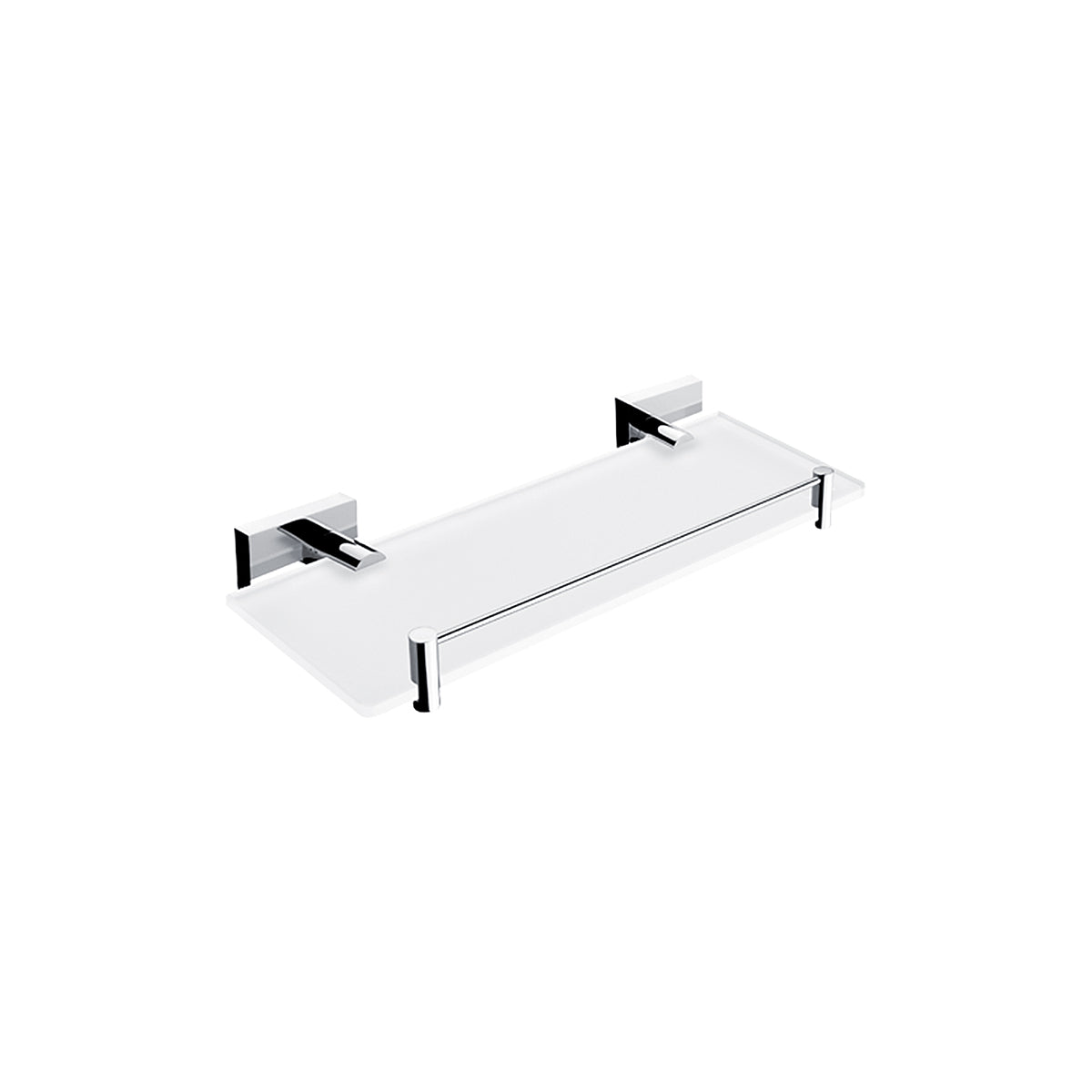 Shelf with guardrail, 30 cm