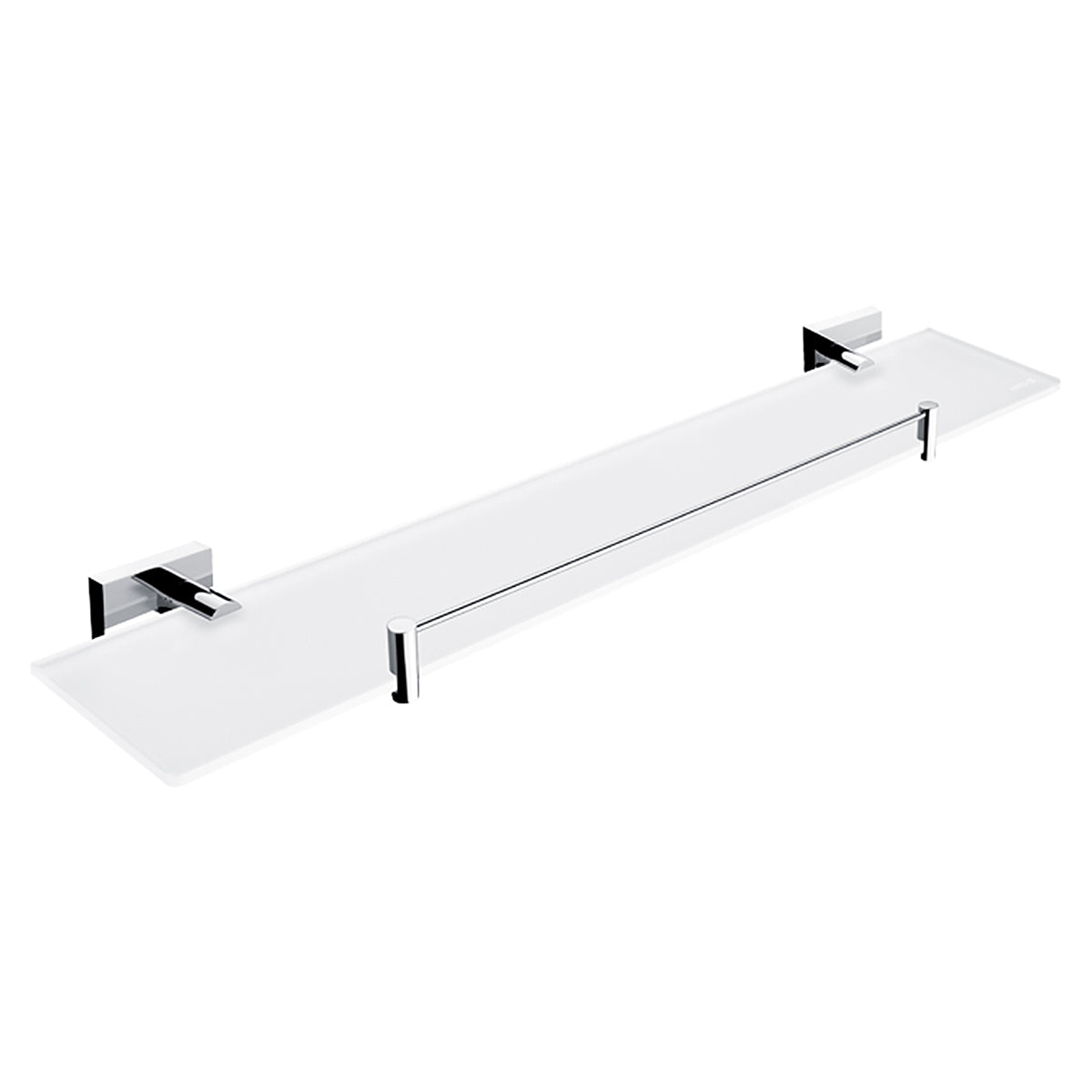 Shelf with guardrail, 60 cm