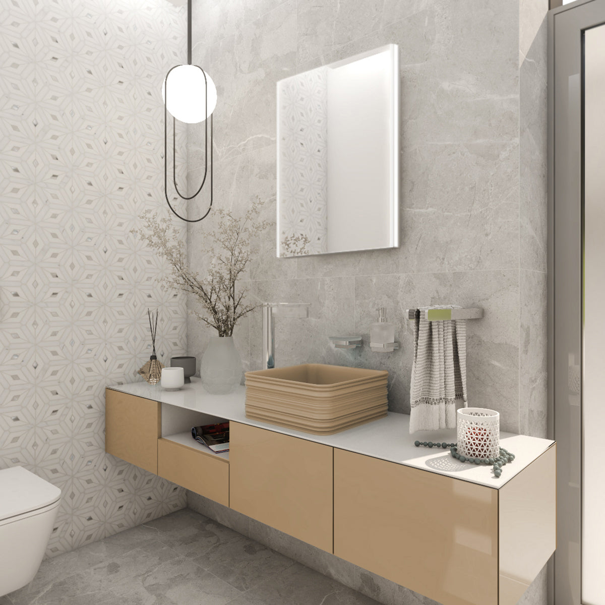 400x600-as LED-es tükör