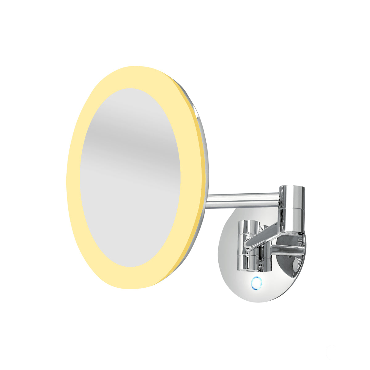 LED-es tükör, állítható fényerő-hőmérséklettel
