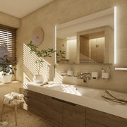 800x700 LED mirror with touch sensor