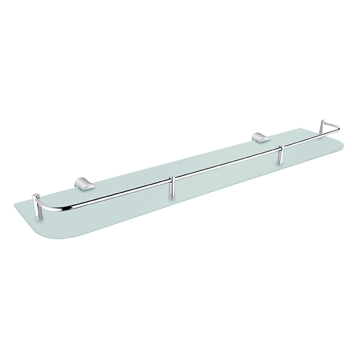 Shelf with guardrail, 60 cm