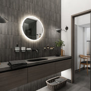 600x600-as LED-es tükör