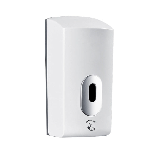 Touchless dispenser for hand sanitizer or soap