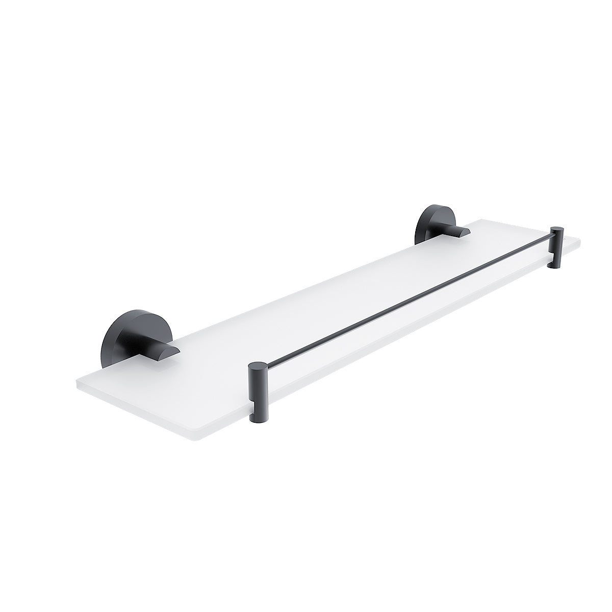 Shelf with guardrail, 50 cm