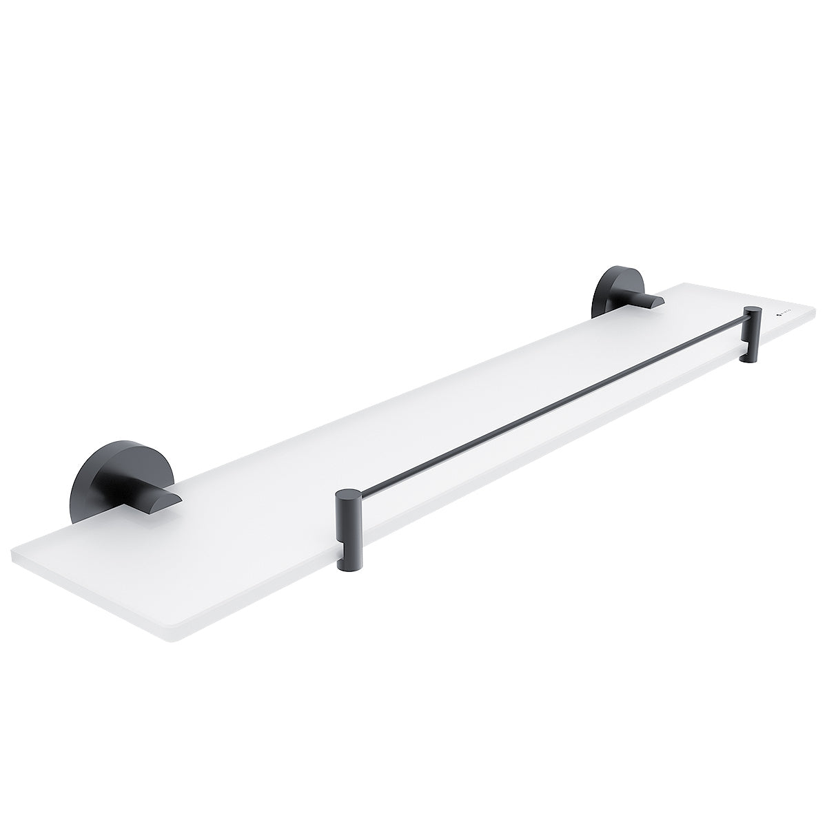 Shelf with guardrail, 60 cm