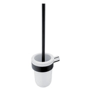 Toilet brush, matte black handle